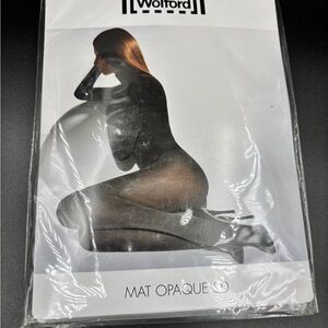 Wolford Matte Opaque Tights in Mocassin